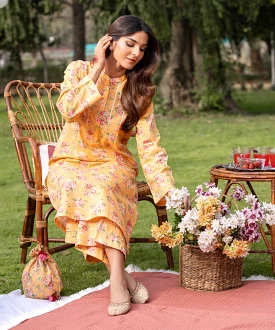 2 Piece - Printed Lawn Suit