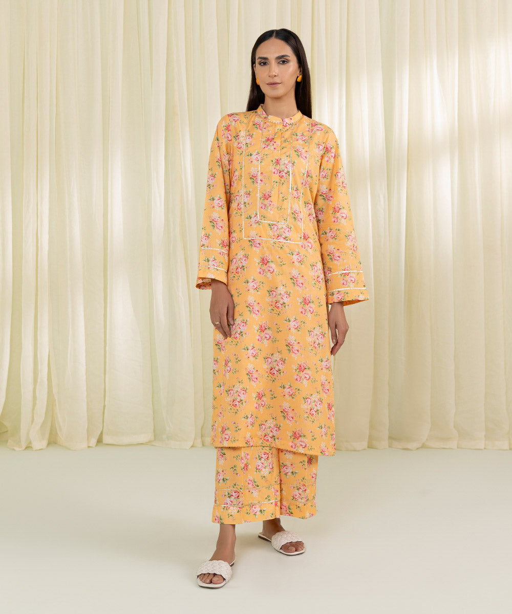 2 Piece - Printed Lawn Suit