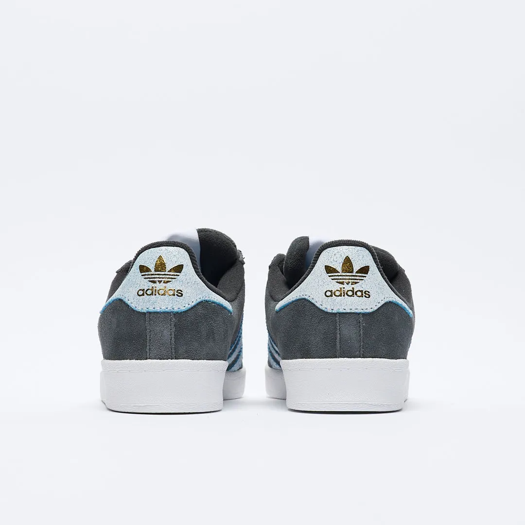 Adidas Skate - Campus ADV x Henry Jones (Carbon/Footwear White/Light Blue)