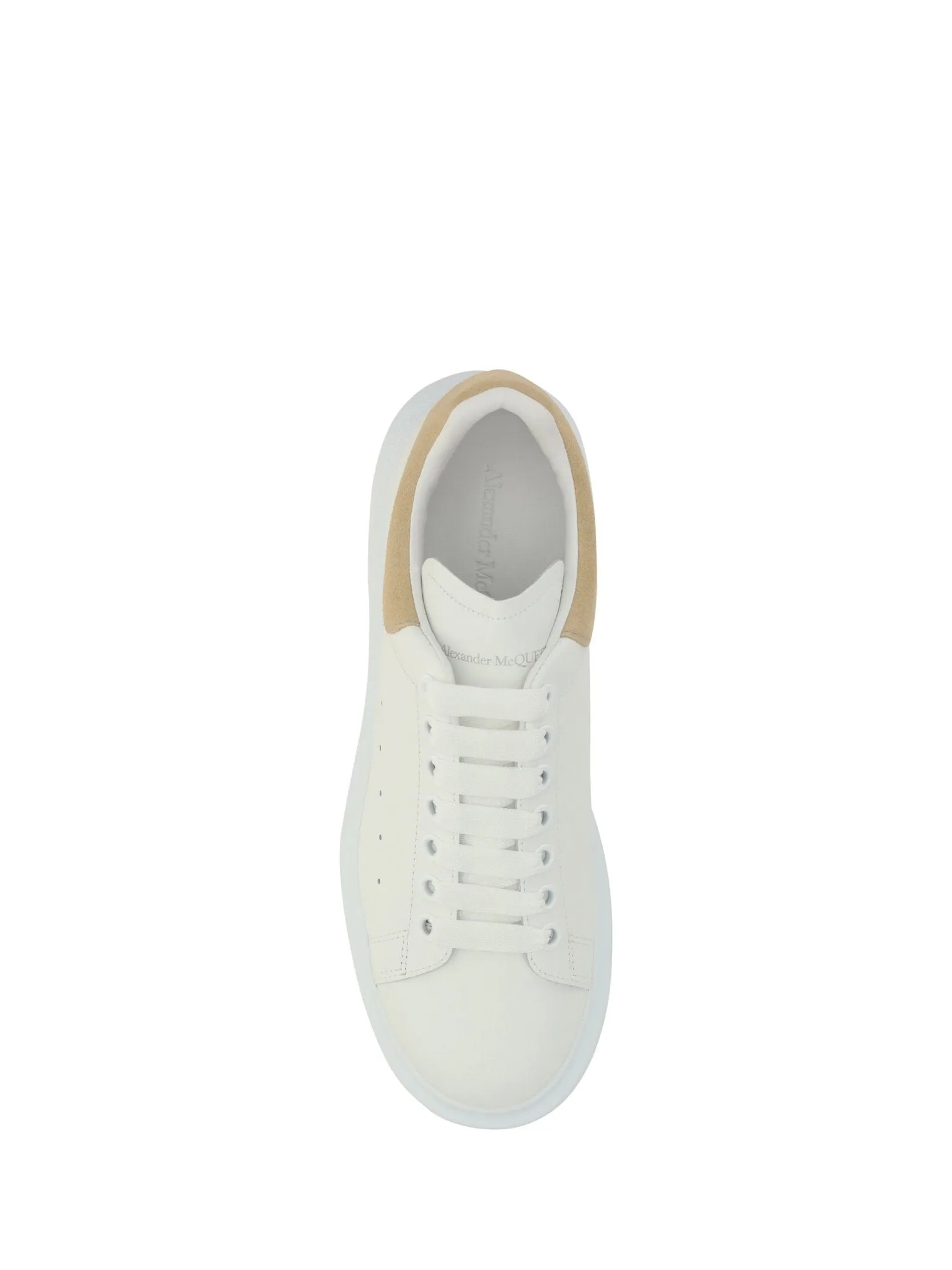 Alexander McQueen - Baskets oversize blanches et Camel