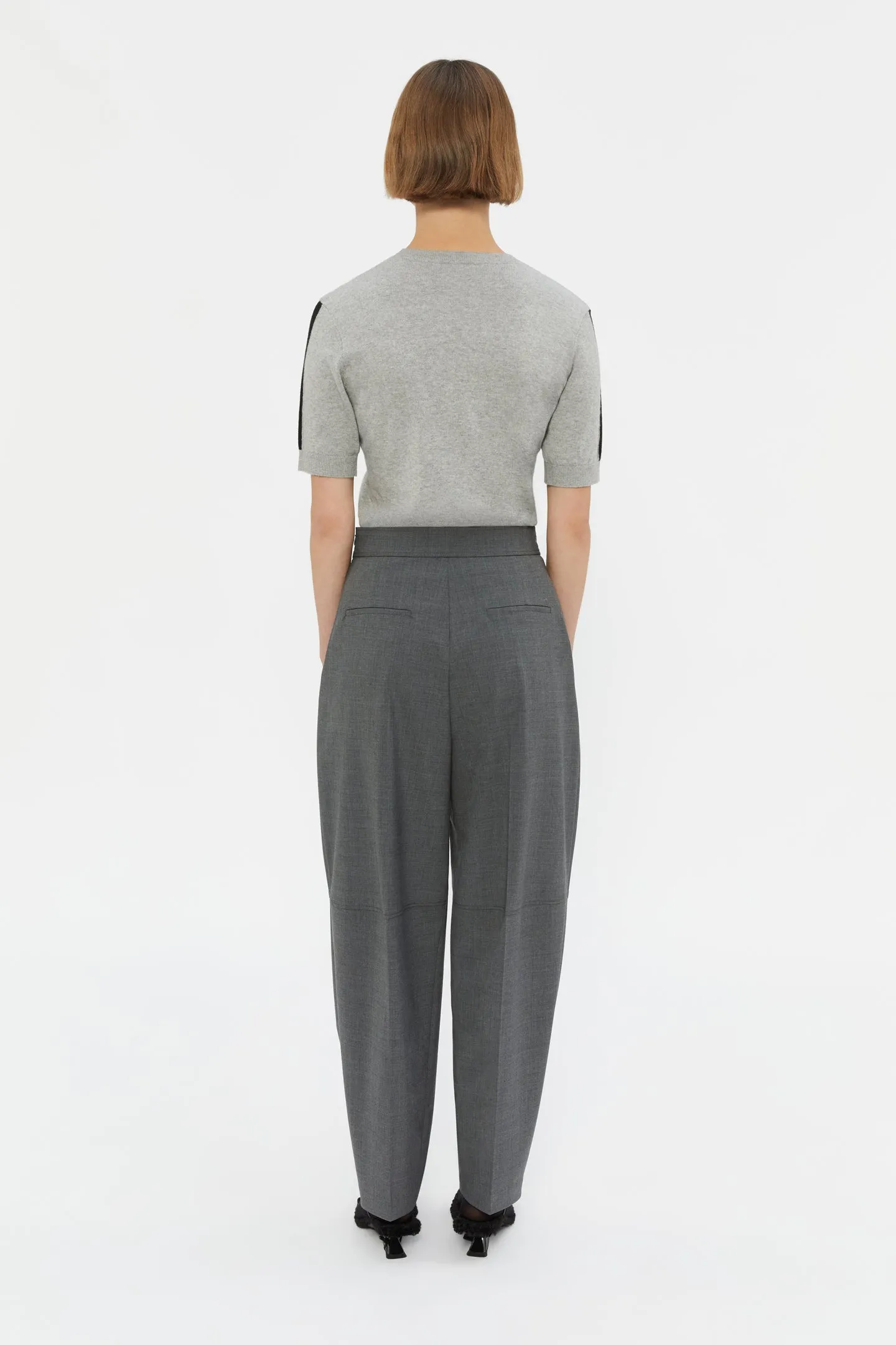 Alida Wool Cocoon Pant