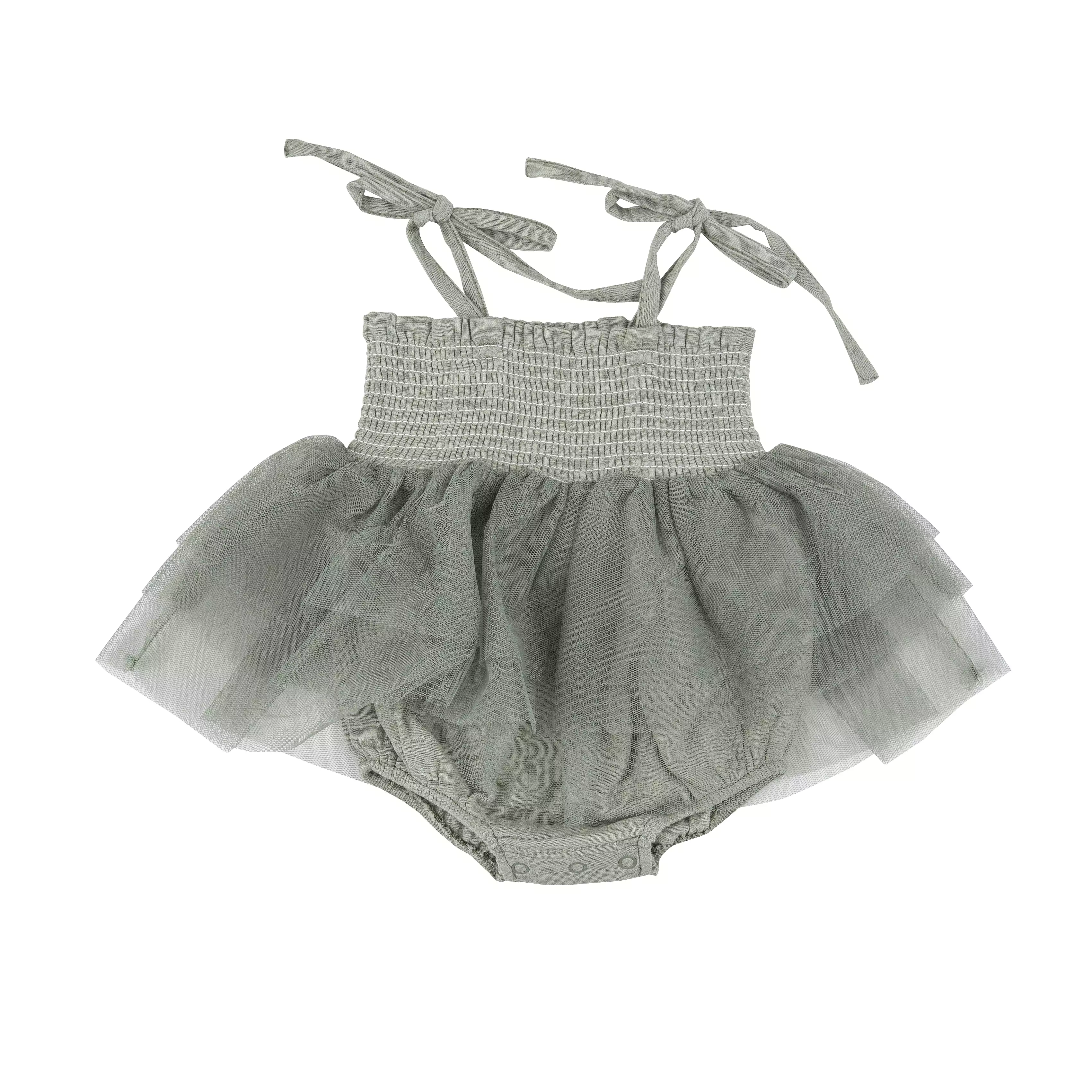 Angel Dear Solid Muslin Tutu Bubble - Desert Sage