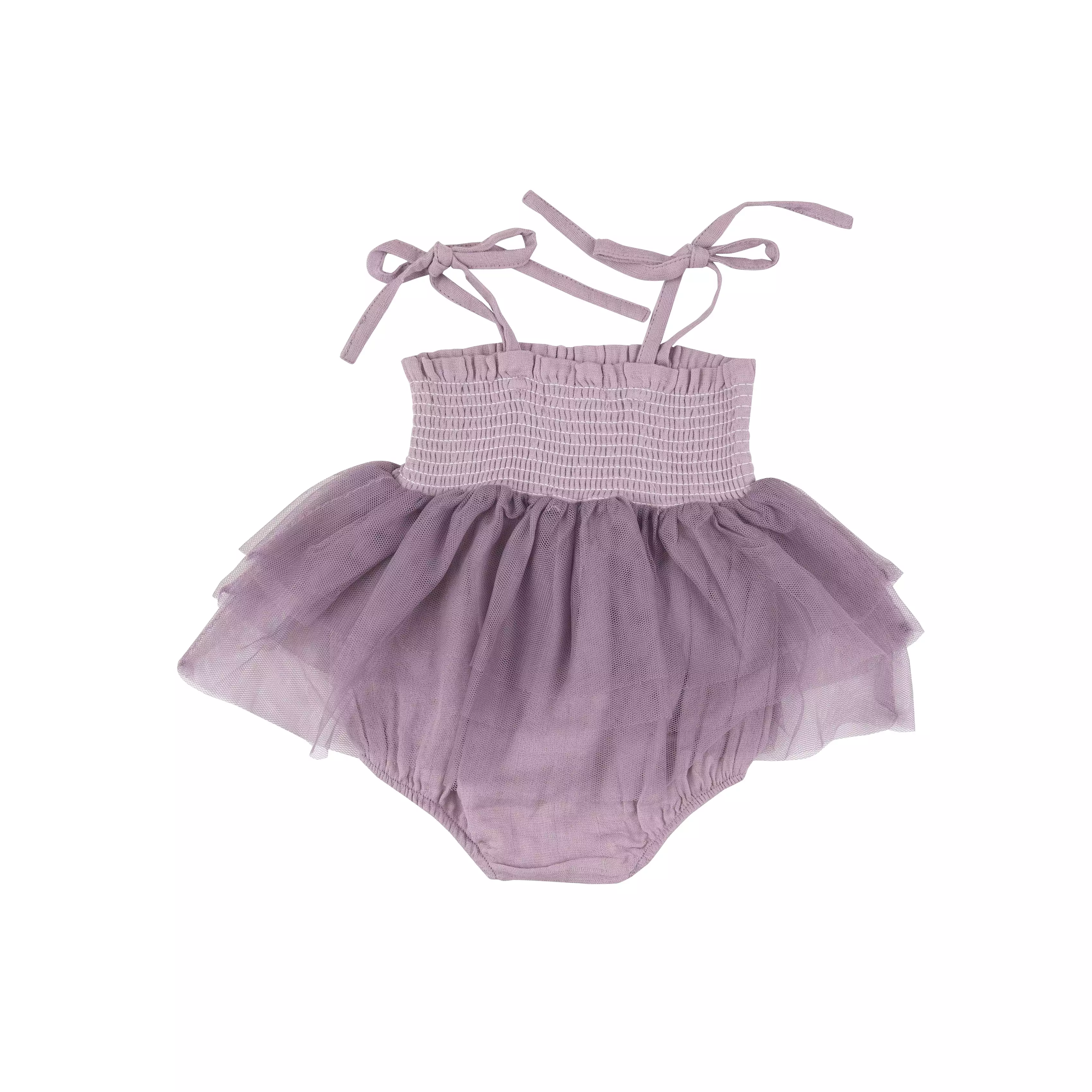 Angel Dear Solid Muslin Tutu Bubble - Dusty Lavender