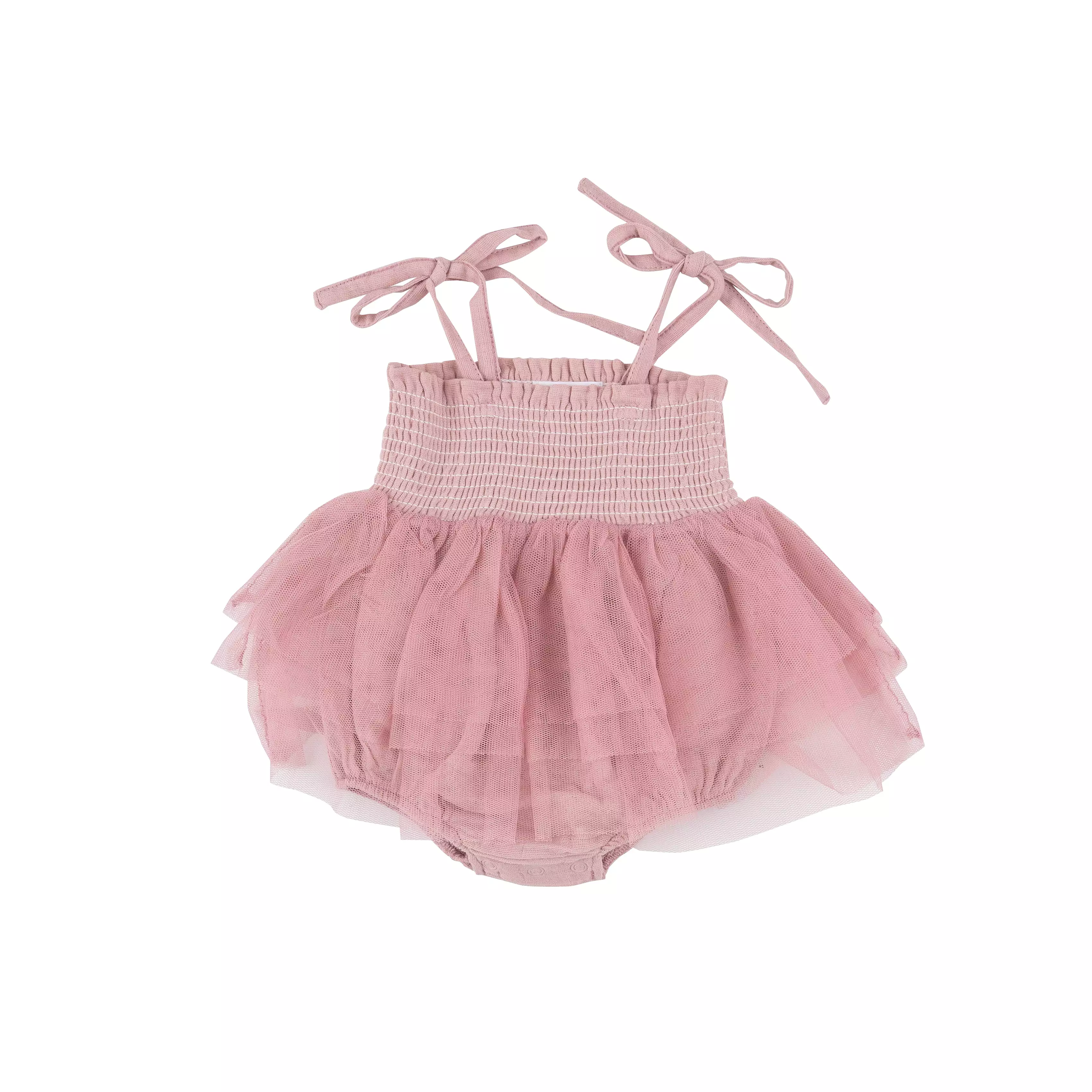 Angel Dear Solid Muslin Tutu Bubble - Dusty Pink