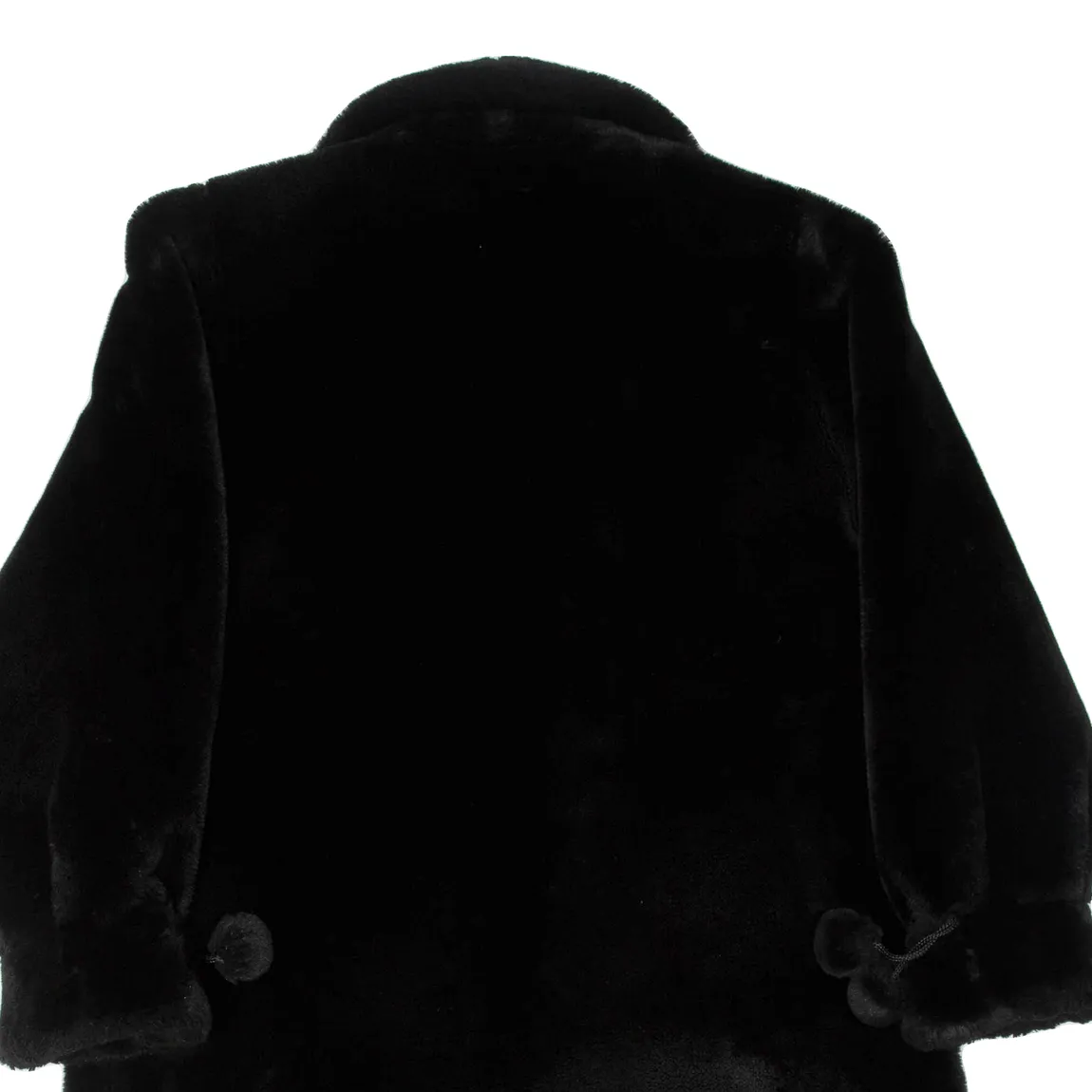 ANN D.ANVILLE Womens Trench Jacket Black 2XL