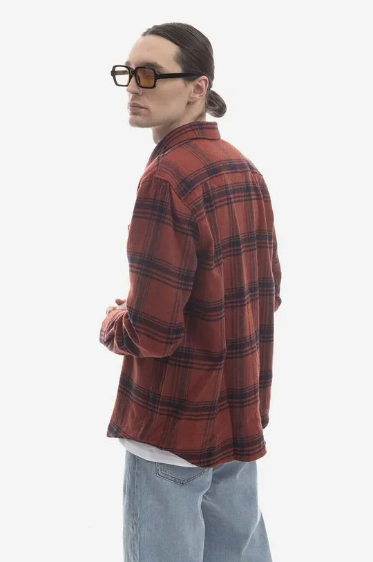 A.P.C. wool blend shirt red color