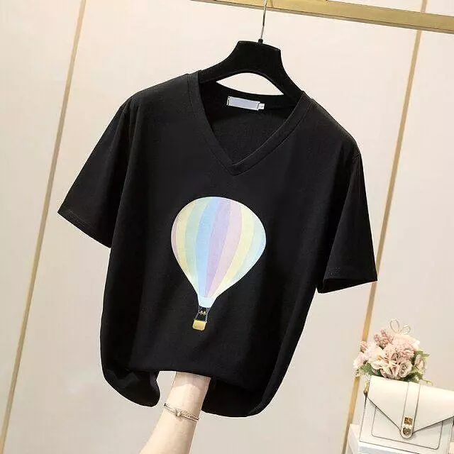 Balloon-Print T-Shirts For Women