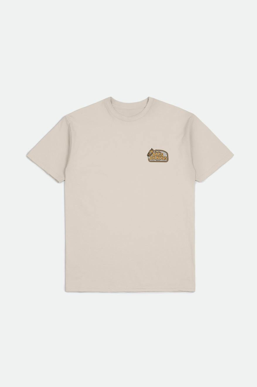 Bass Brains Boat S/S Standard Tee - Cream