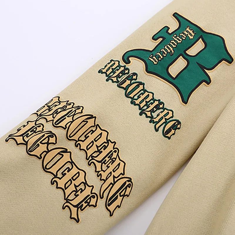 BEGORERG B Article Pullover Hoodie