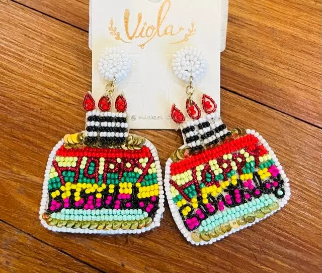 BIRTHDAY EARRINGS