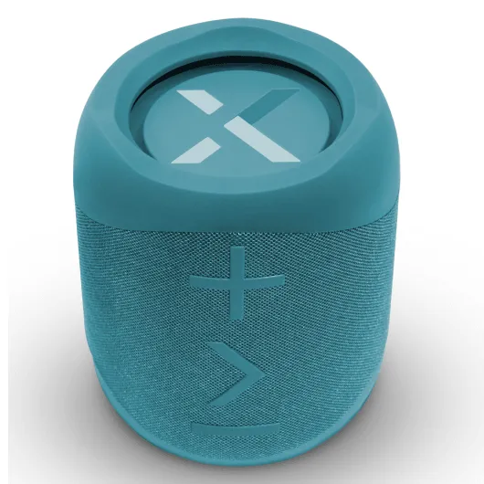 BlueAnt X1i Portable Bluetooth Speaker Compact 14W 10 Hours Play Time Ocean Blue