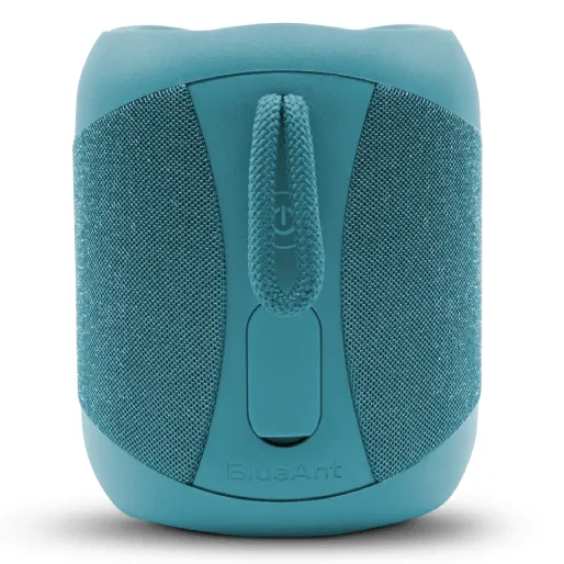 BlueAnt X1i Portable Bluetooth Speaker Compact 14W 10 Hours Play Time Ocean Blue