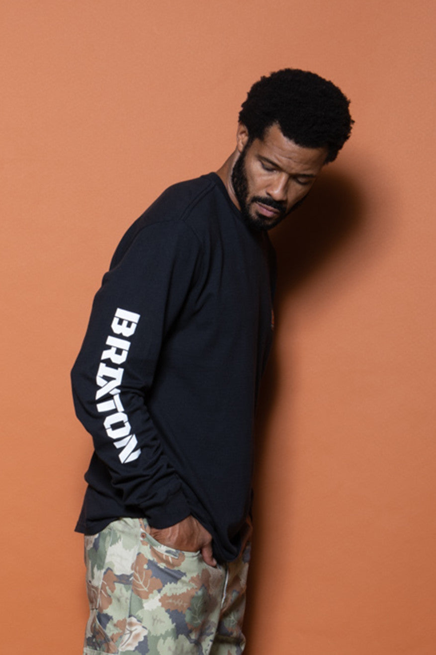 Builders L/S Tee  - Black