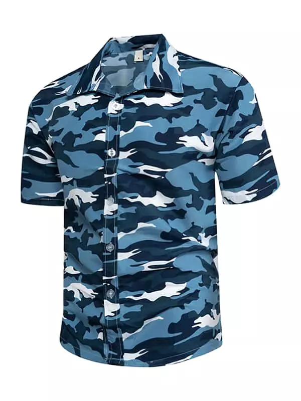 Camouflage Short Sleeve Shirt