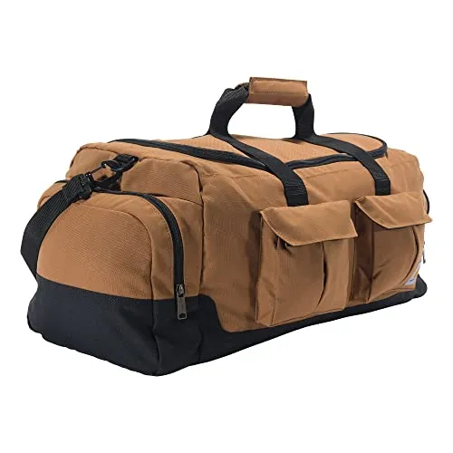 Carhartt B0000499 Unisex 40L Utility Duffel HeavyDuty Gear Bag For Jobsite Gym & Travel