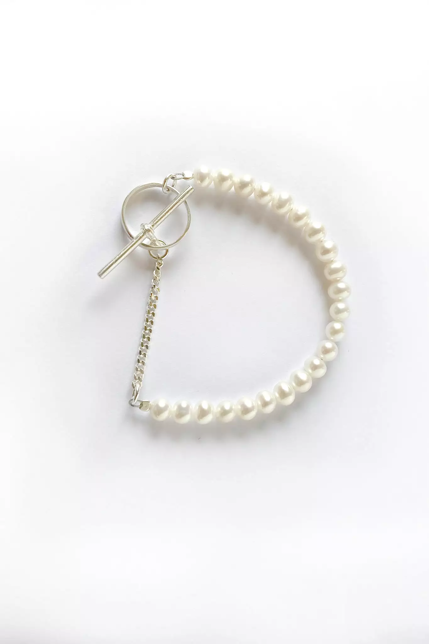 Cherish Bracelet | White Pearls