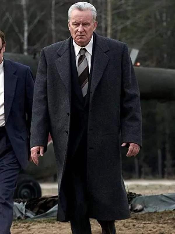 Chernobyl Stellan Skarsgård Wool Coat - New American Jackets