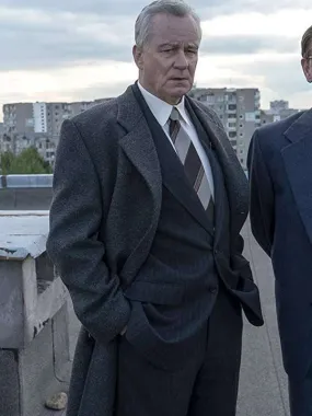 Chernobyl Stellan Skarsgård Wool Coat - New American Jackets