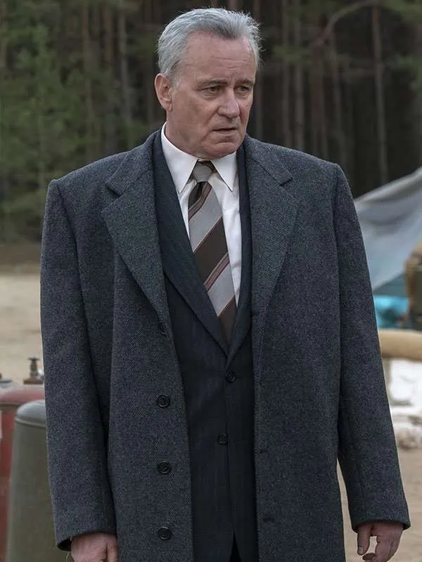 Chernobyl Stellan Skarsgård Wool Coat - New American Jackets