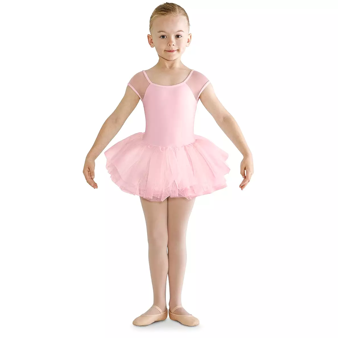 Child Cap Sleeve Tutu Dance Dress