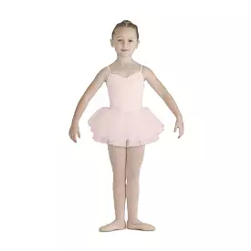 Child Heart Mesh Tutu Dance Dress