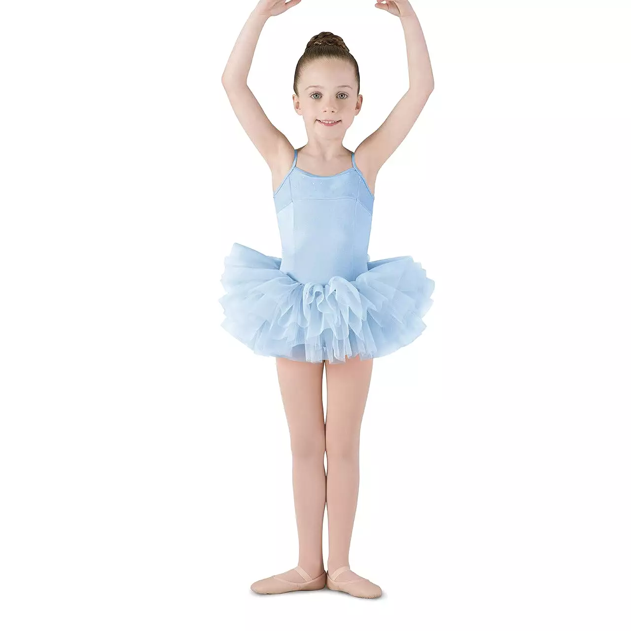 Child Lace Up Back Tutu Dance Dress