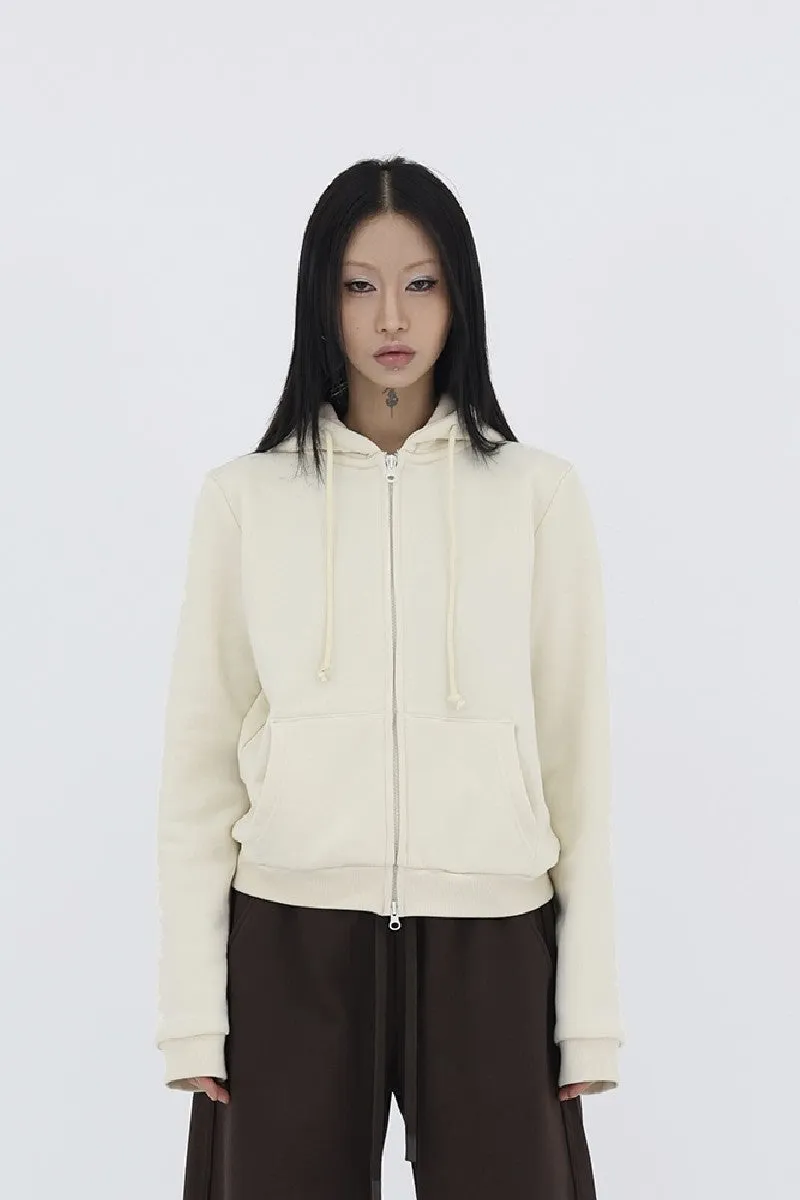 Contemporary Zip-Up Hoodie