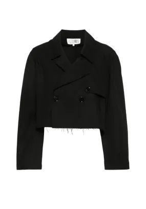 Cropped Trench Jacket