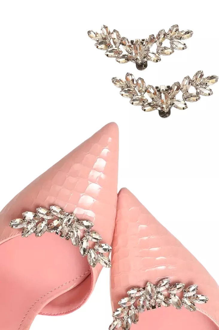 Crystal Shoe Clips