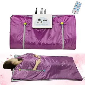 Deluxe Infrared Sauna Blanket - Purple Sauna Slimming Blanket