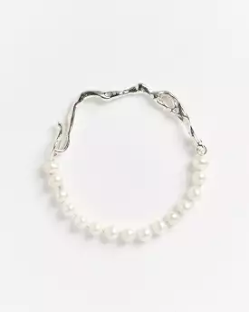 Drip Perla Bracelet in Sterling Silver