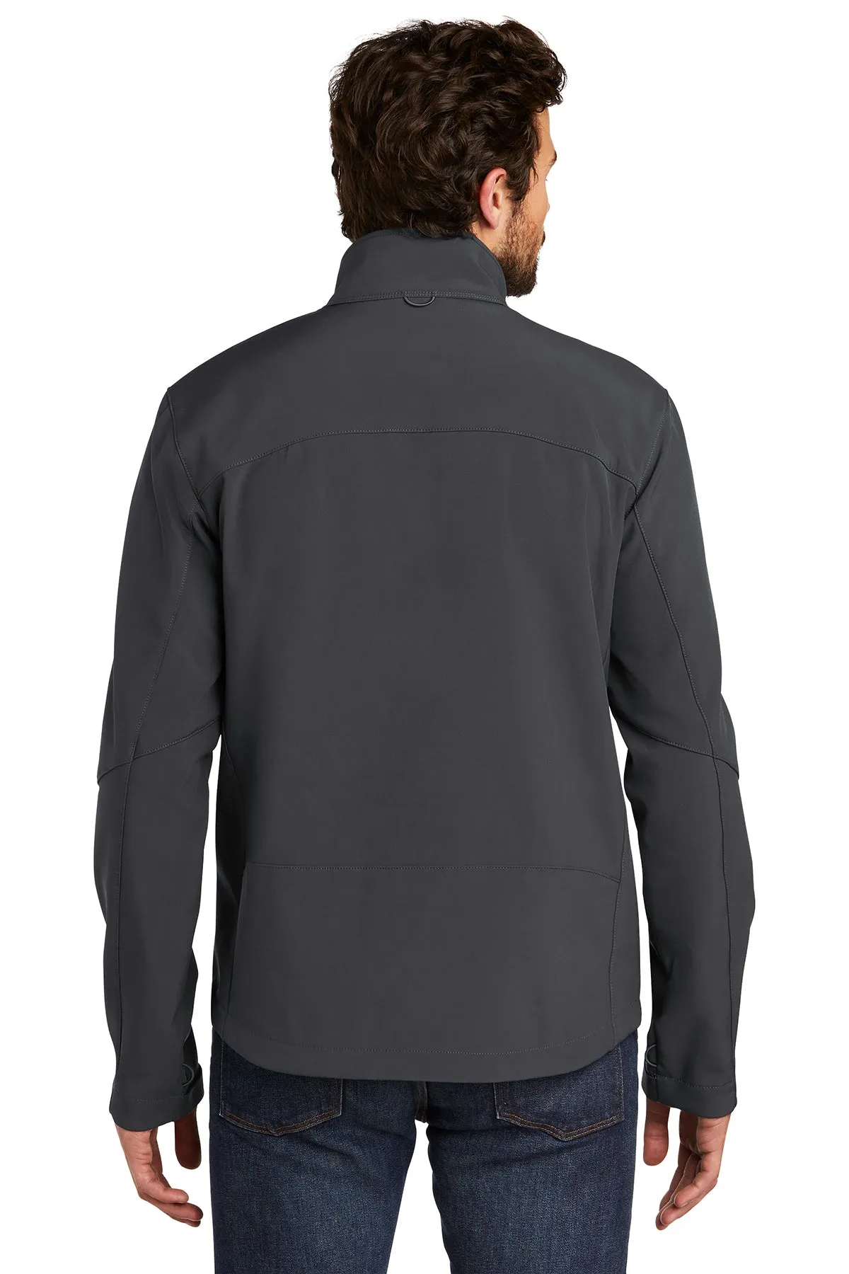 Eddie Bauer Custom Soft Shell Jackets, Grey Steel