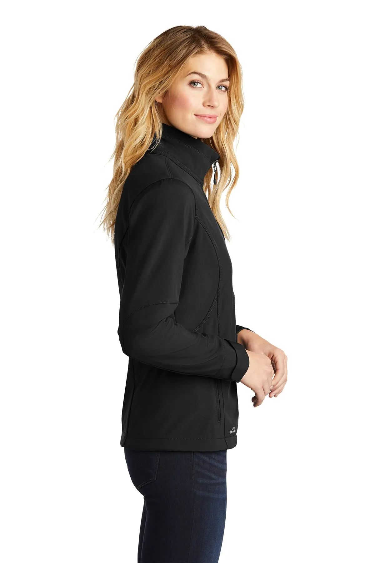 Eddie Bauer Ladies Custom Soft Shell Jackets, Black