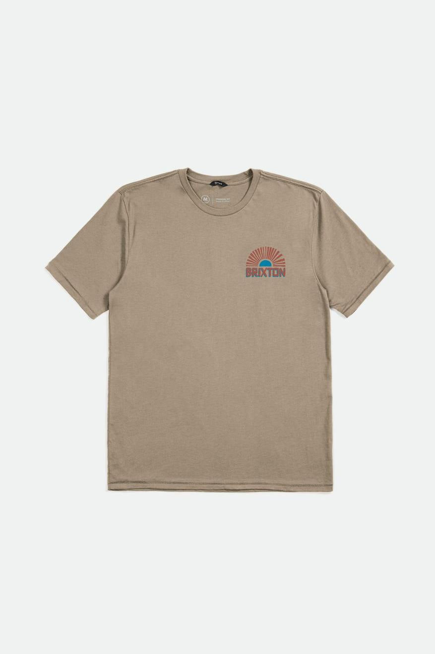 Fairview S/S Tailored Tee - Oatmeal