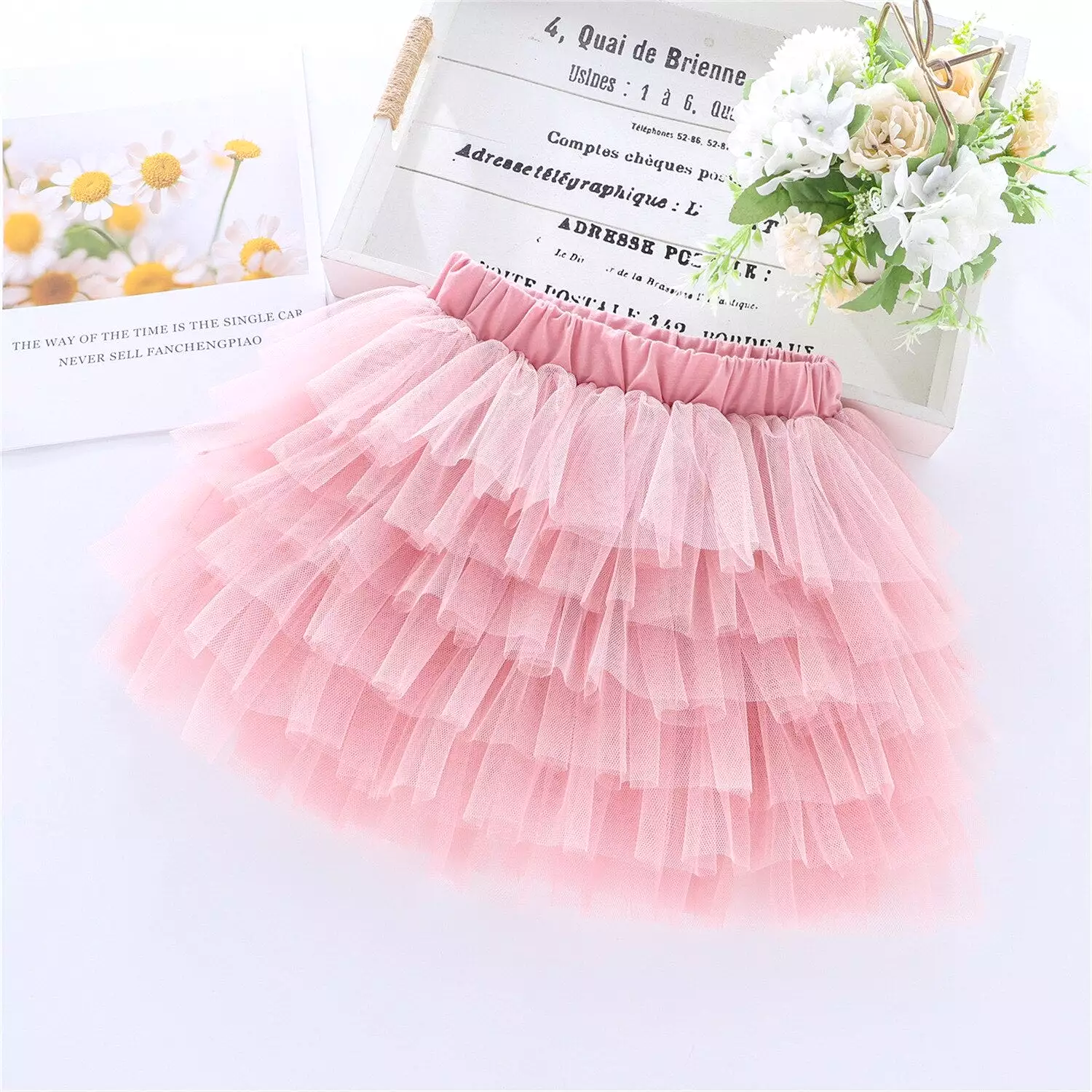 Fluffy Tutu Mesh Skirt