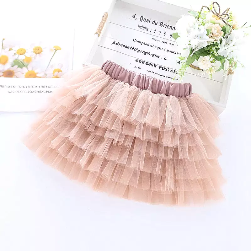 Fluffy Tutu Mesh Skirt