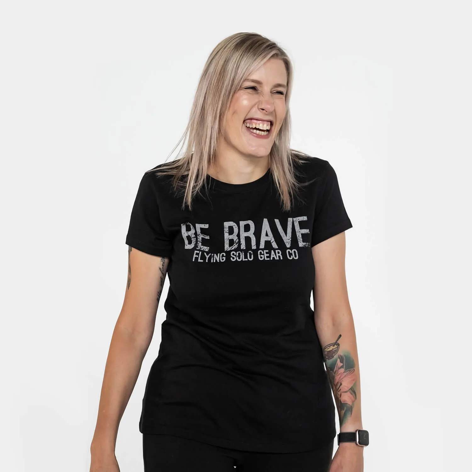 Flying Solo Gear Co | Women's BRAVE Ultra-lite Tee