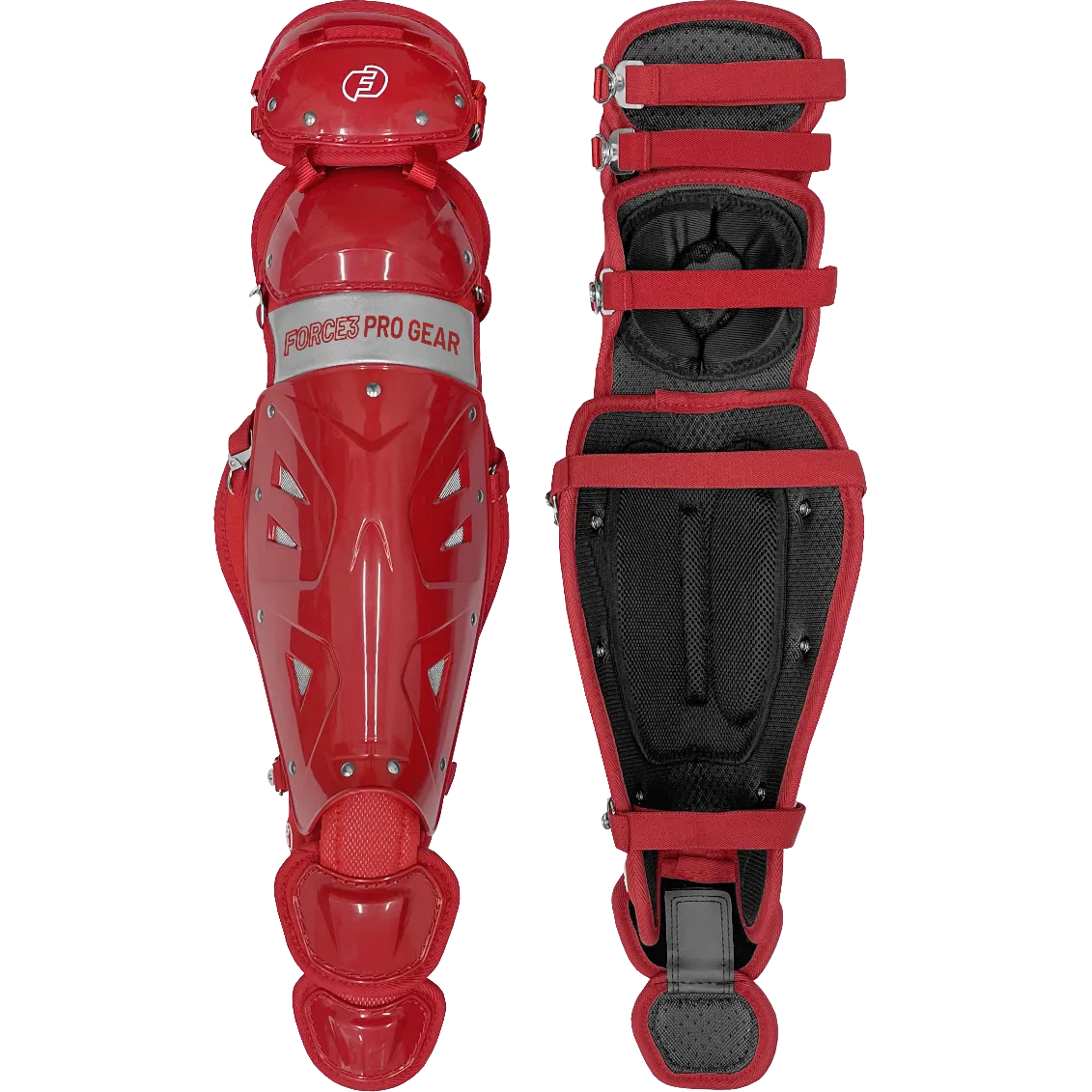 Force3 Catcher's Leg Guards with Dupont Kevlar: BC8