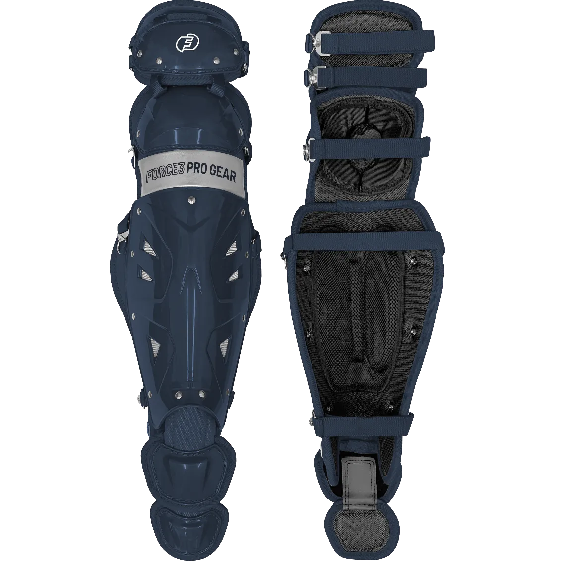 Force3 Catcher's Leg Guards with Dupont Kevlar: BC8