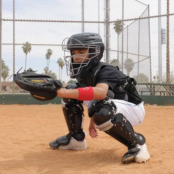 Force3 Catcher's Leg Guards with Dupont Kevlar: BC8