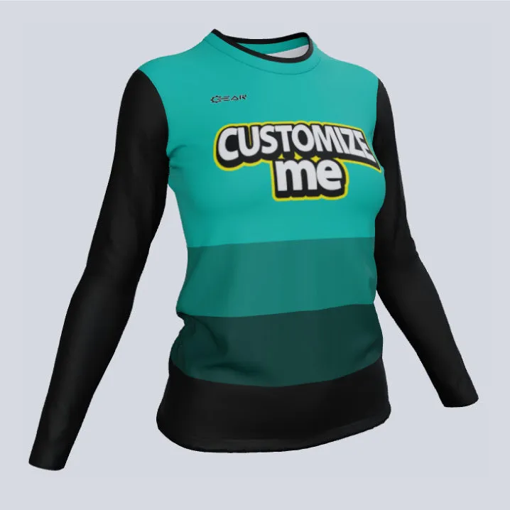 Gear Ladies ECO Long Sleeve Crew Unreal Jersey