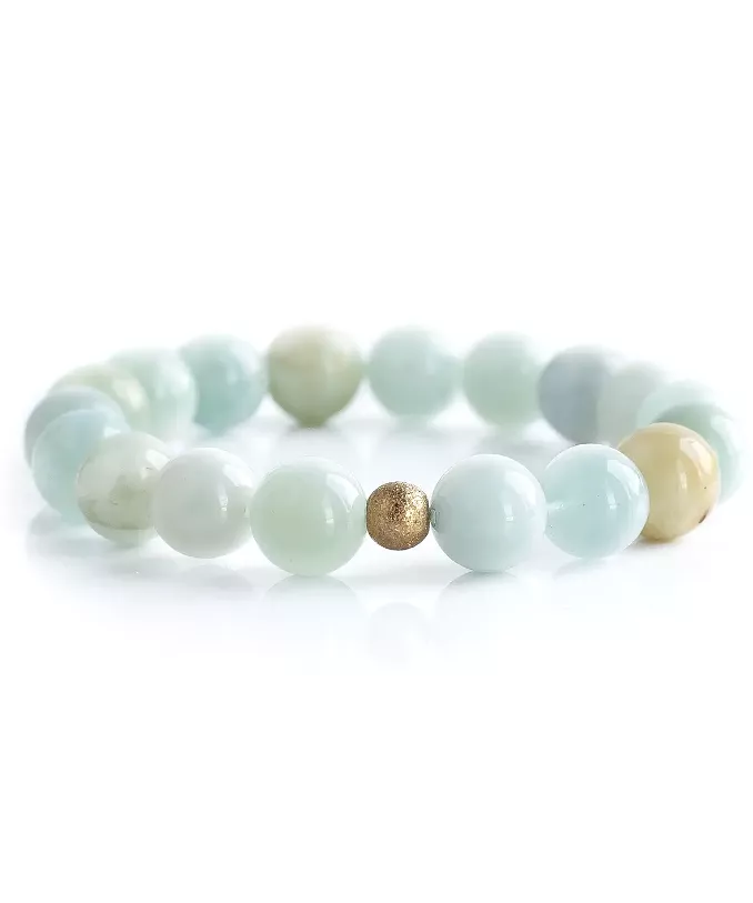 Gemstone Bracelet, 10mm - Amazonite