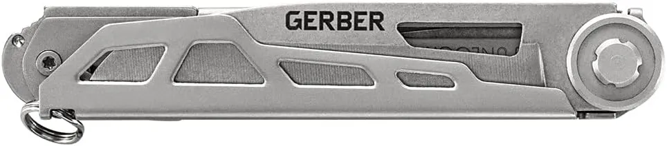 Gerber Gear Armbar Slim Cut, Pocket Knife, Multitool with Scissors, Onyx