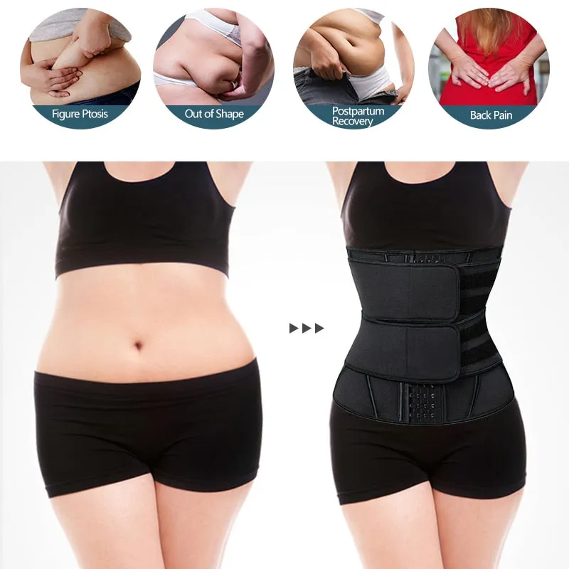 Girdle Slimming Shaper Abdominal Trimmer Belt Straps Modeling