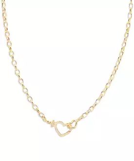 Gorjana Parker Heart Necklace - Gold