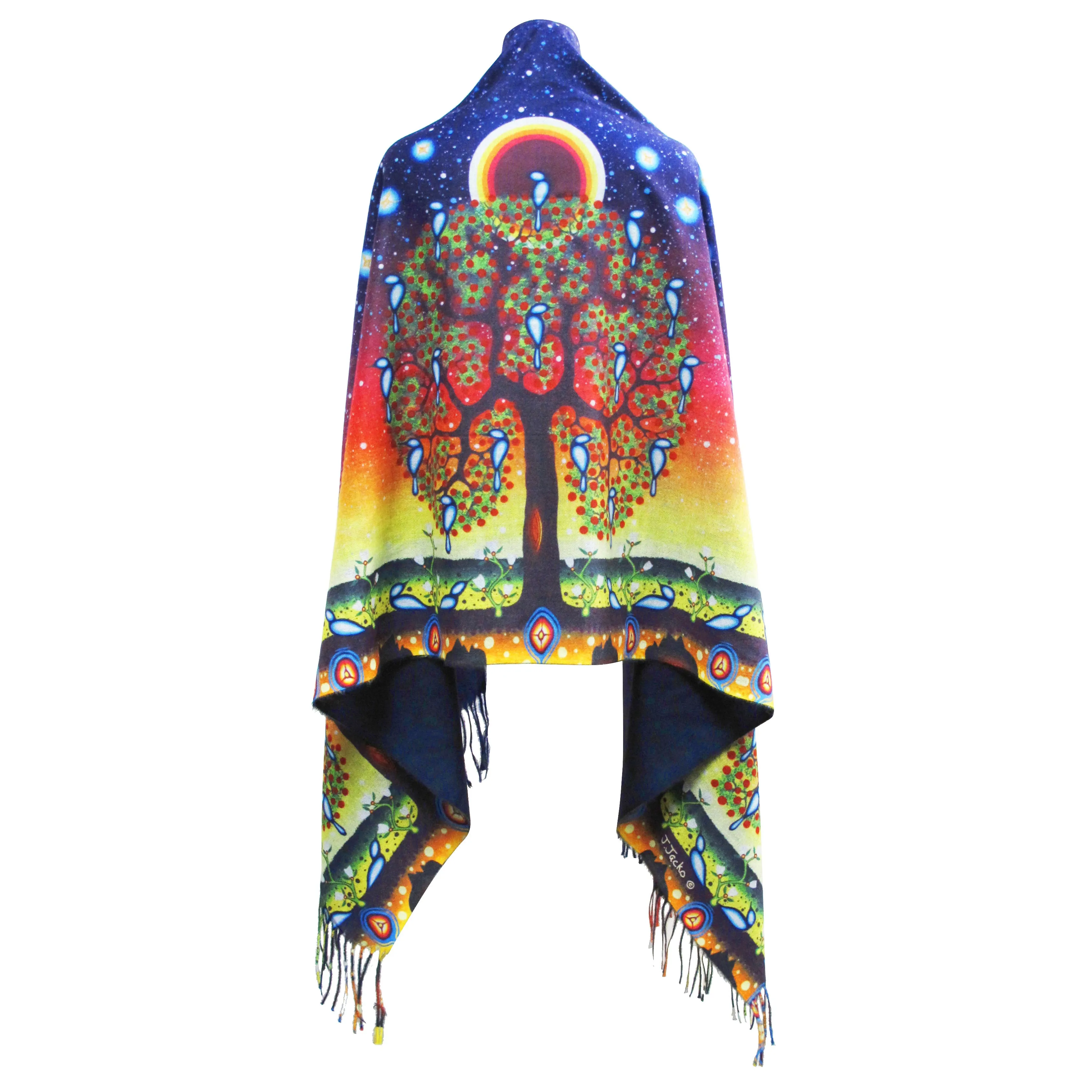 James Jacko Tree of Life Art Print Shawl