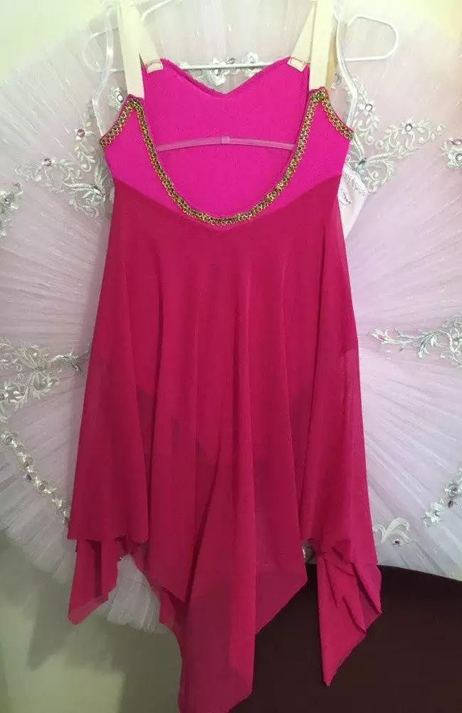 Just Ballet Cerise lyrical dress