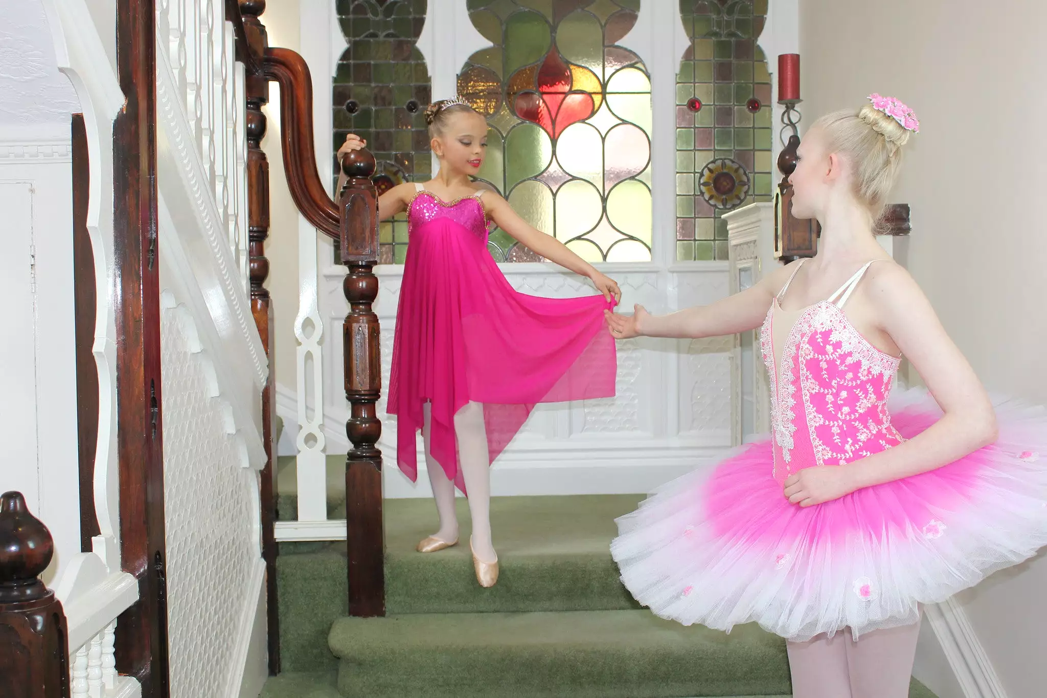 Just Ballet Cerise lyrical dress