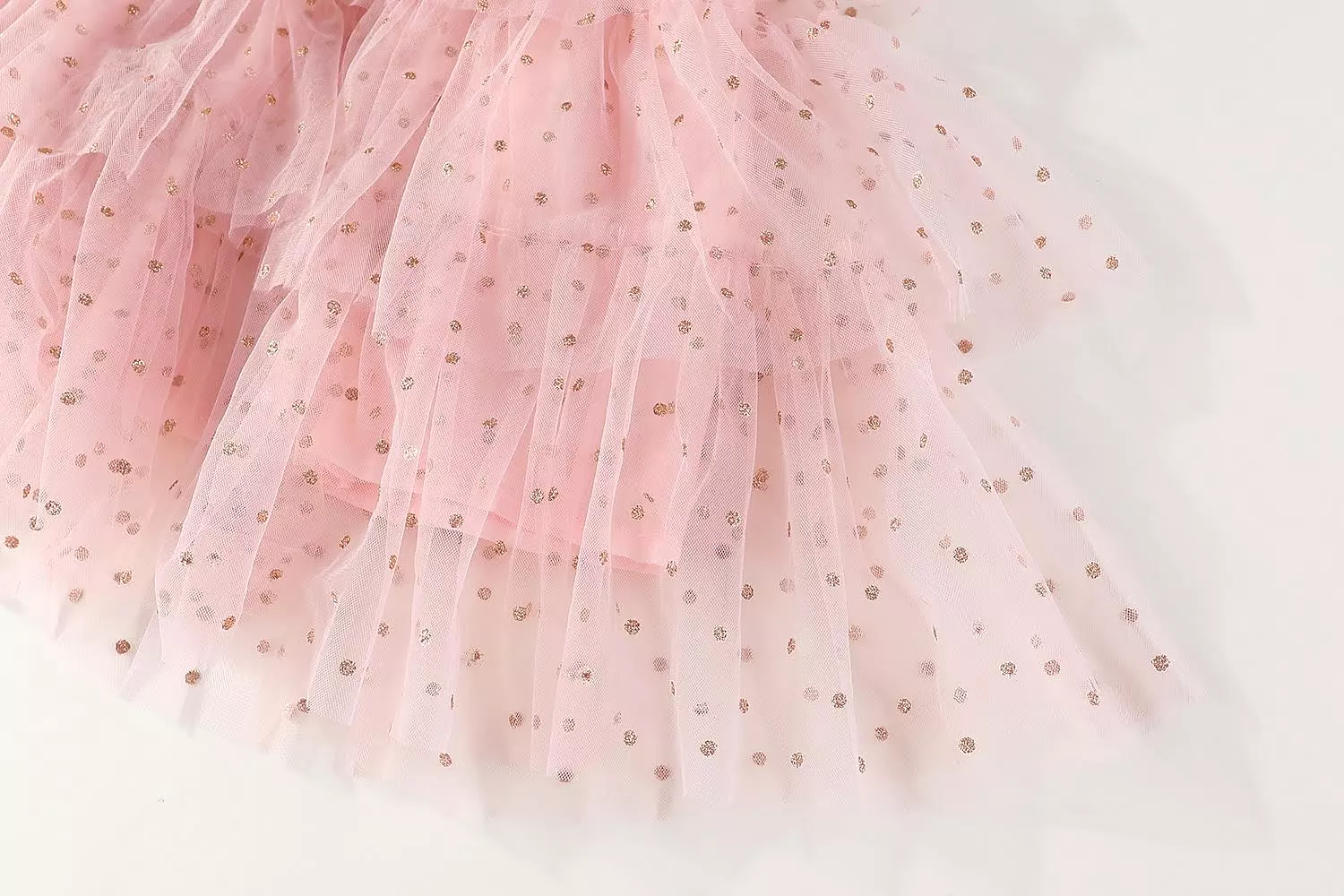 KHLOE SOFT TULLE TUTU DRESS - GOLDEN STARS: 4-5Y, 5-6Y only left