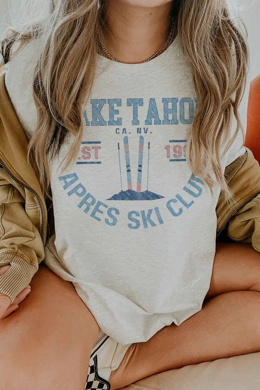 LAKE TAHOE APRES SKI CLUB GRAPHIC TEE